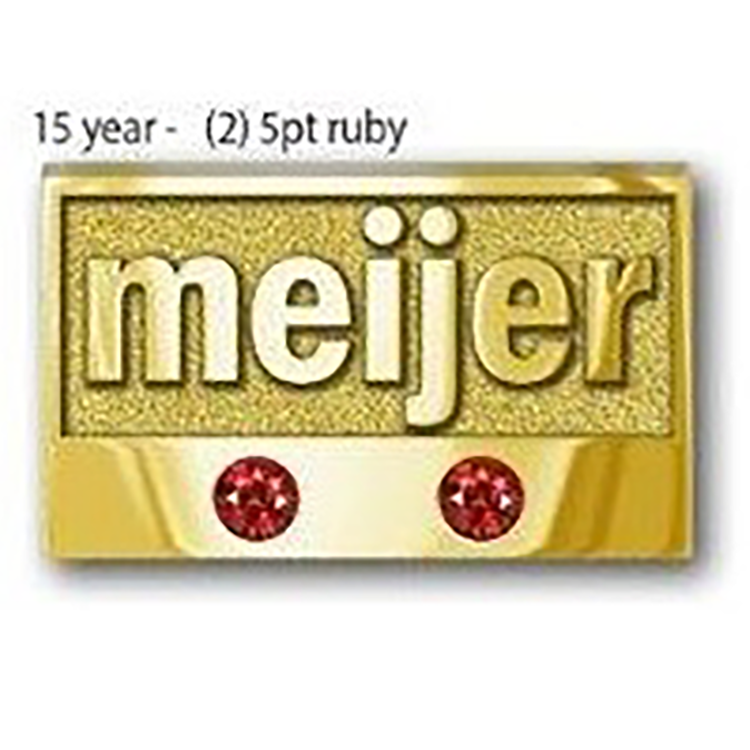 15 Year Lapel Pin - $25