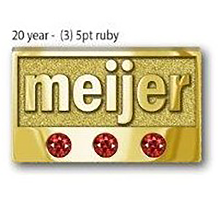20 Year Lapel Pin - $25