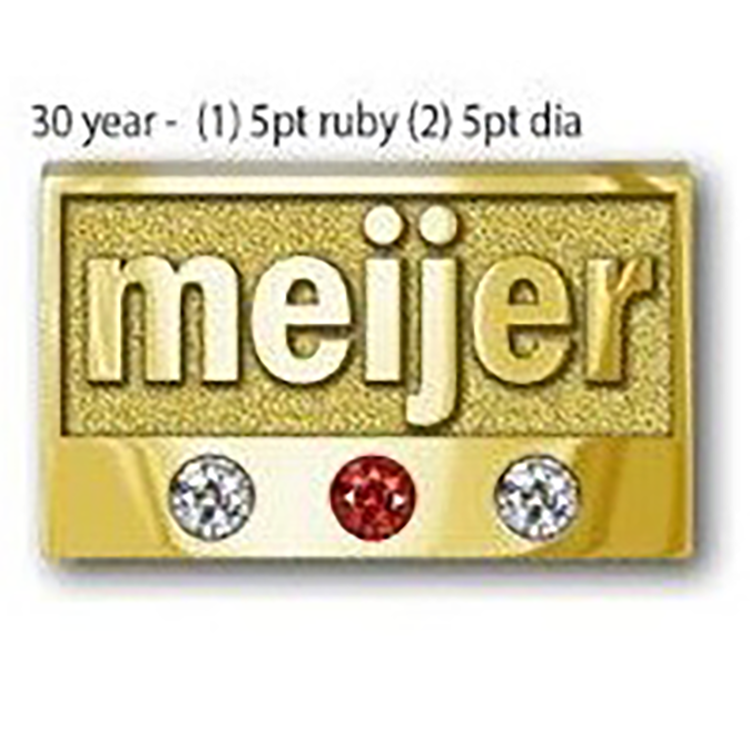30 Year Lapel Pin - $25