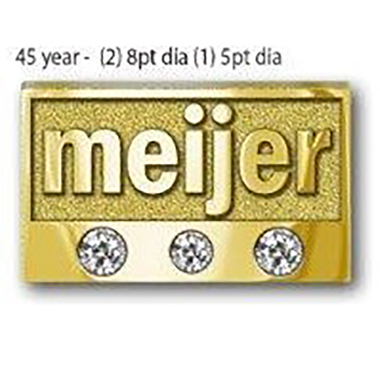 45 Year Lapel Pin - $25
